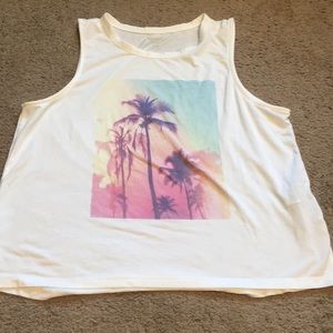 Juniors white tank